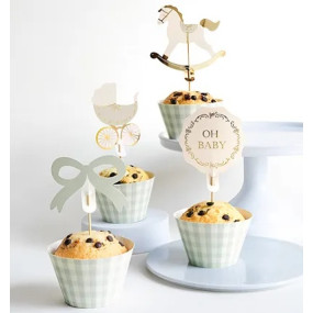 Kit Cupcakes Oh Baby